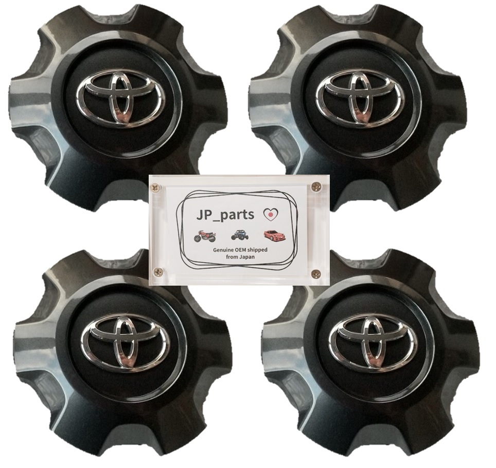純正 トヨタ 新品 未使用 150系 後期 ランドクルーザー プラド センターキャップ 4個1セット ホイール エンブレム 345拍卖
