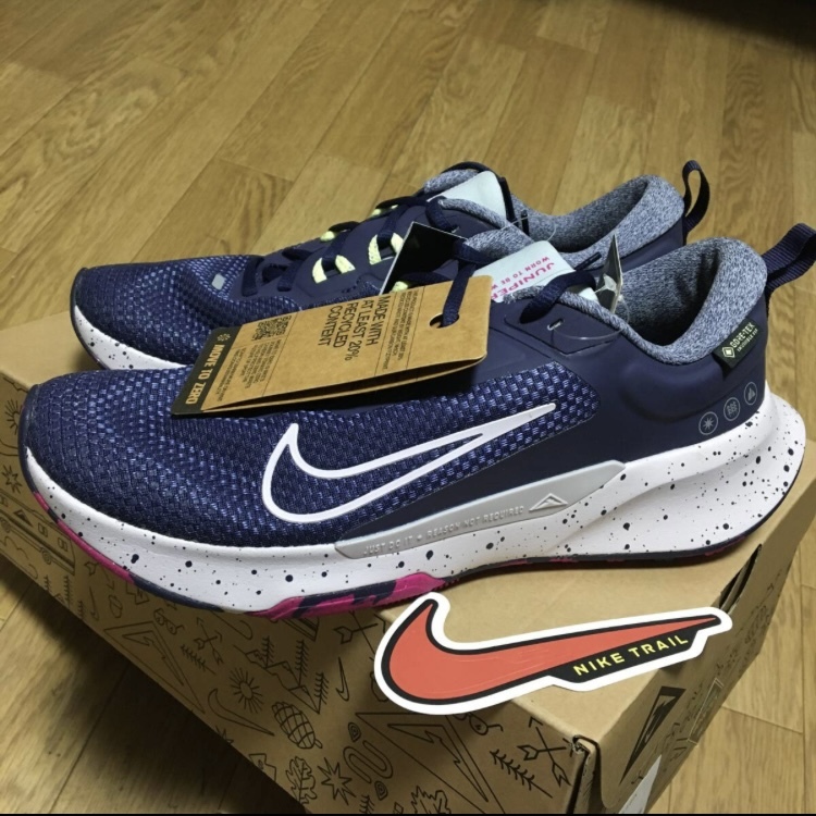 新品 未試着 26cm(MENS 25.5cm) NIKE WMNS JUNIPER TRAIL 2 GTX Gore-Tex ナイキ ジュニパー トレイル 2 ゴアテックス FB2065-500 即発送拍卖