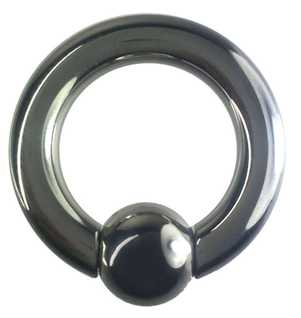 ステンレスボディピアス 4G 内径16mm スプリングボール8mm拍卖