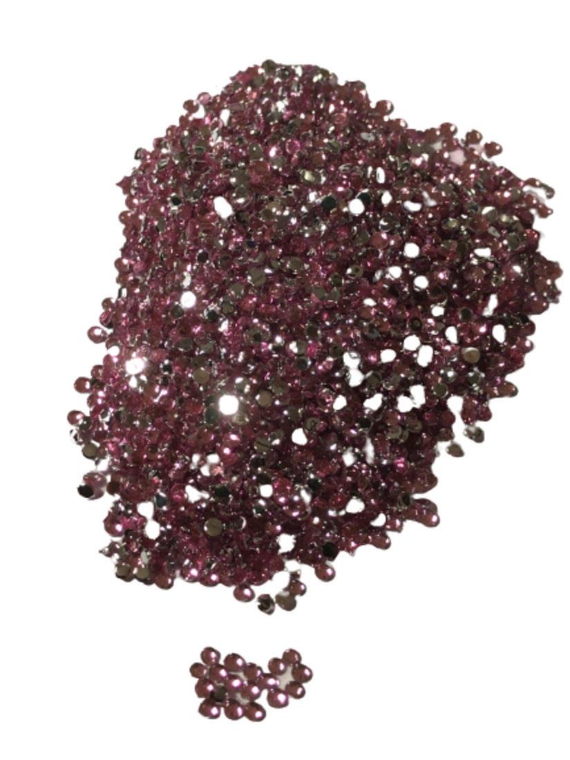 ●1.5mm● デコ用ストーン 1000粒 ライトピンク ライン ハンドメイド ネイル キラキラ ビジュー パーツ DIY 工作拍卖