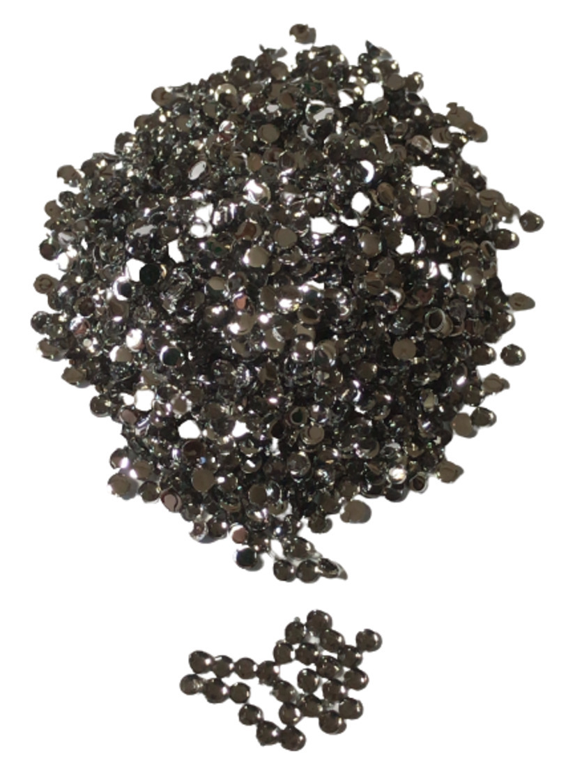 ●2mm● デコ用ストーン 1000粒 グレー ライン ハンドメイド ネイル キラキラ ビジュー パーツ DIY 工作拍卖