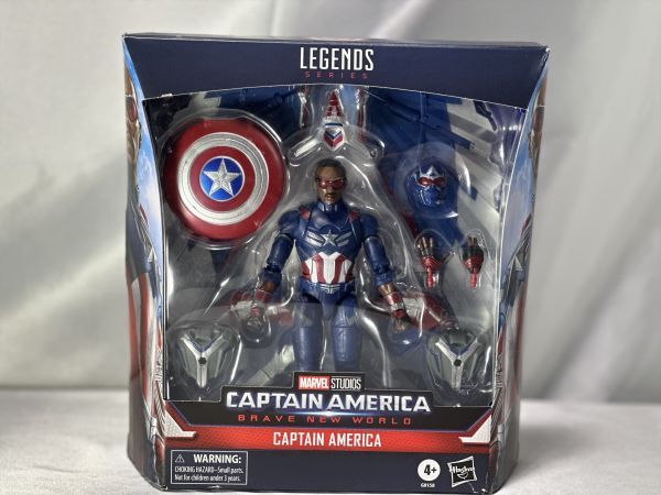 値下げ★HASBRO ハズブロマーベルレジェンドシリーズ キャプテンアメリカ ブレイブニューワールド マーベルレジェンド フィギュア おもちゃ拍卖