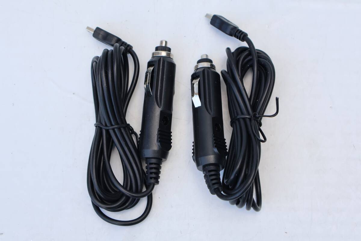 G5171(3) Y 【2個セット】ドライブレコーダー 用 シガー電源コード ドライブレコーダー用 miniUSB拍卖