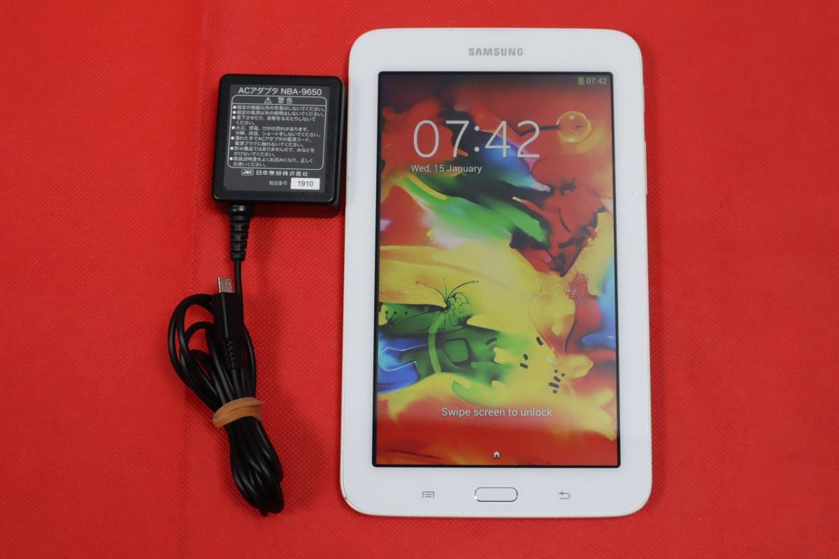 E2285 Y Samsung Galaxy Tab 3 Lite SM-T110 8GB / Android 4.2.2拍卖