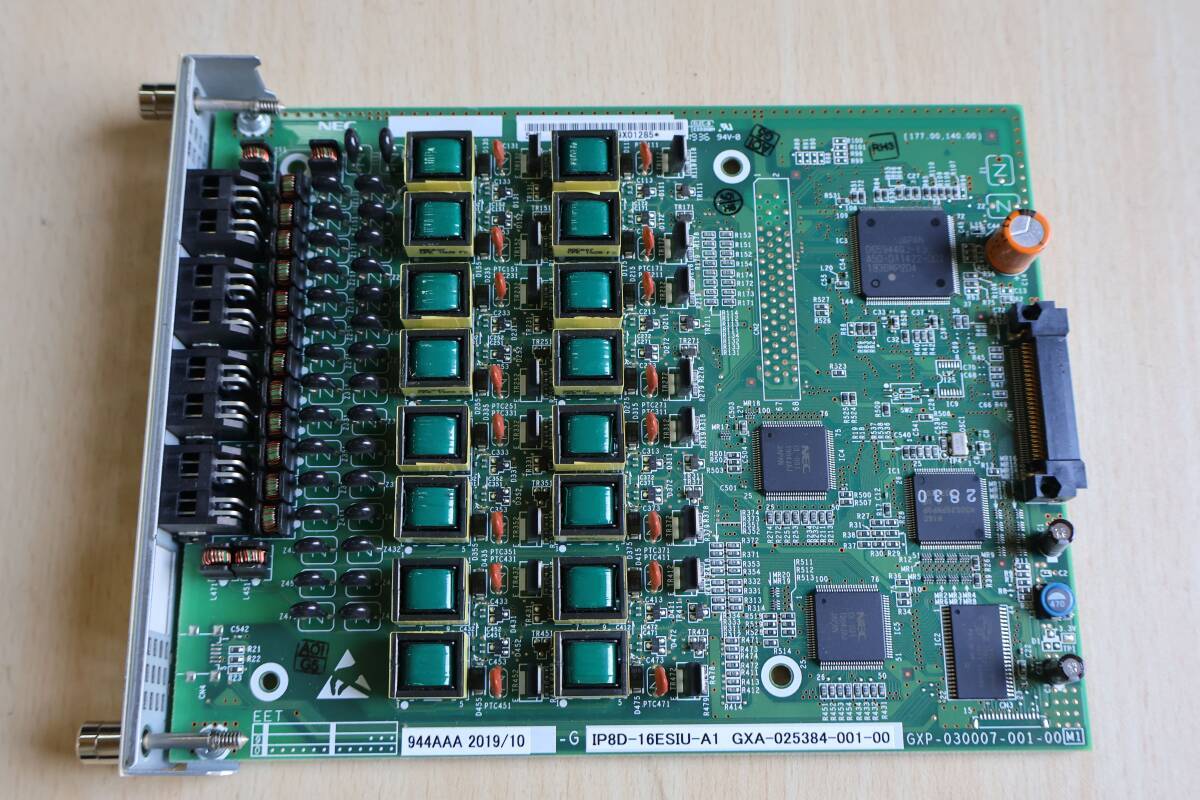 G6275 & 保証有 NEC IP8D-16ESIU-A1 AspireWX 16多機能電話機ユニット 19年製拍卖