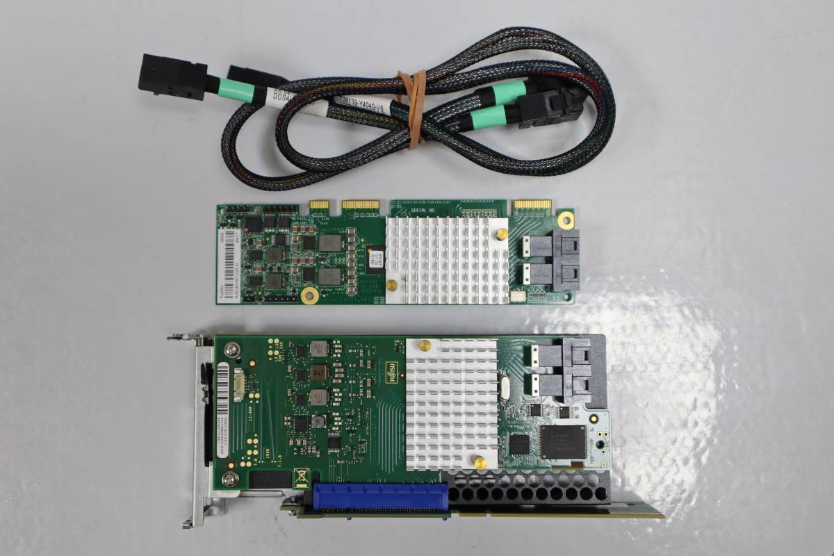 E6687(1) Y 富士通 D3307-A12 GS2 RAIDカード / A3C40174126 / A3C40167225/ Fujitsu PRIMERGY RX2530 M2 取外拍卖