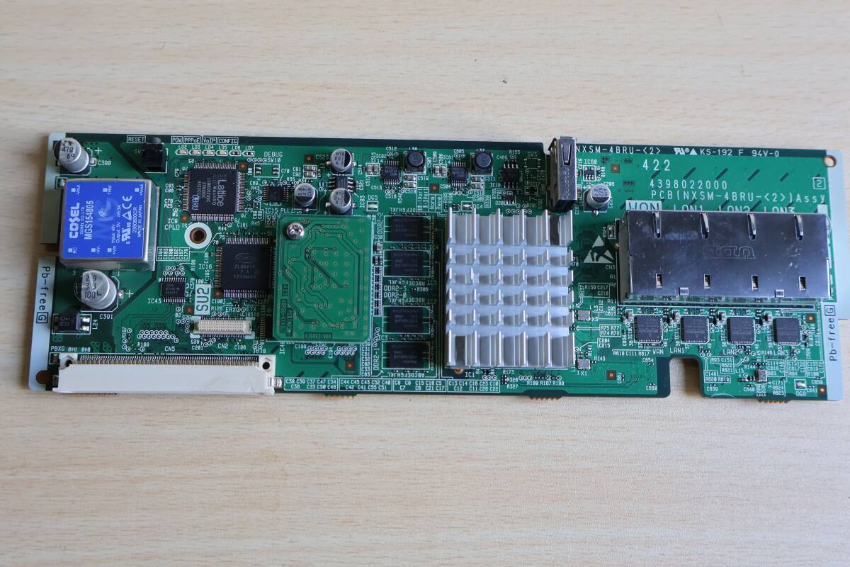 G5604 Y NTT αNX 4CHブロードバンドルーターユニット NXSM-4BRU-(2)拍卖