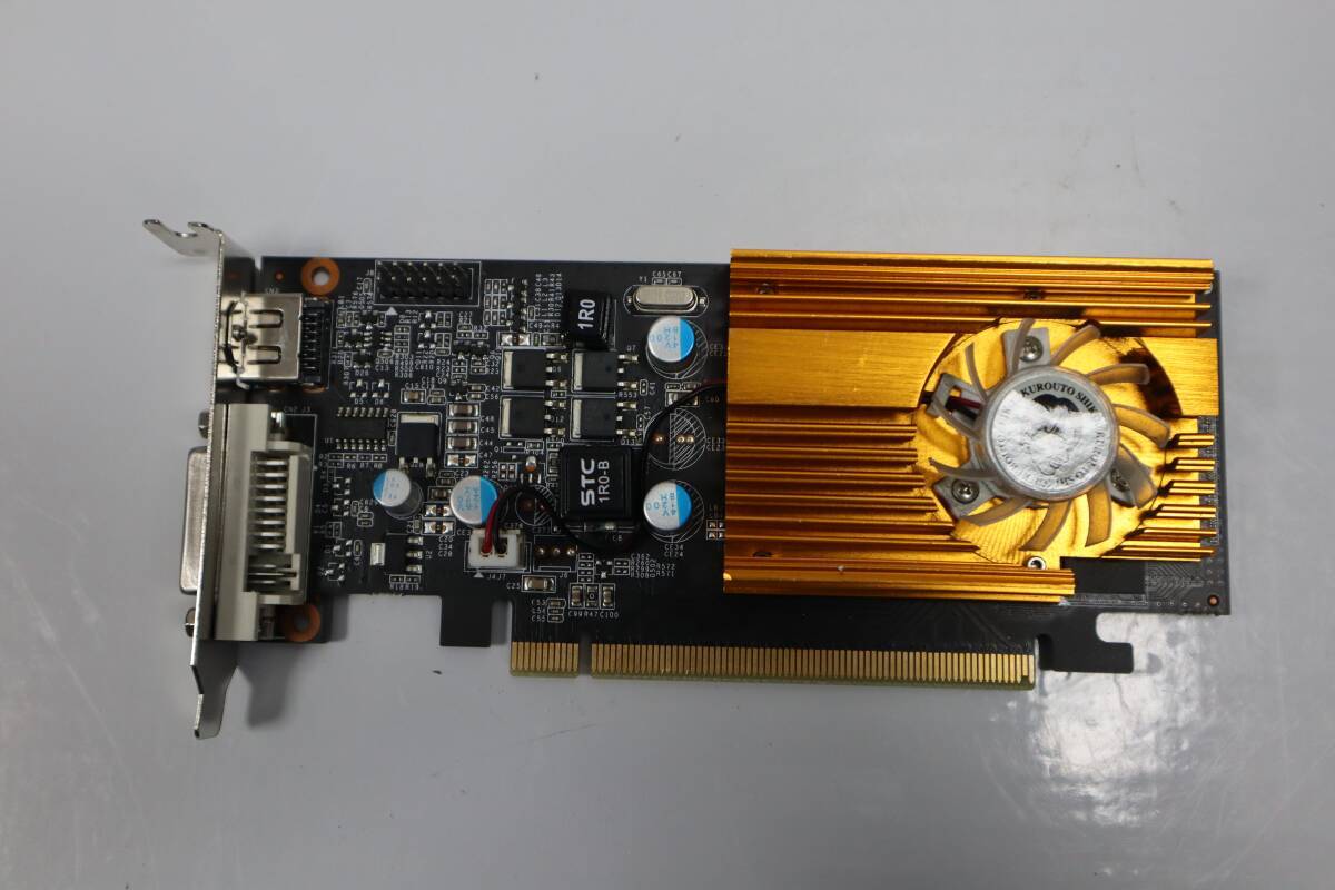 E7742 Y 中古品 GF 210 PCI-E 512MB DDR2 64Bit w/CRT/DVI/HDMI PCIeバス グラフィックスボード拍卖