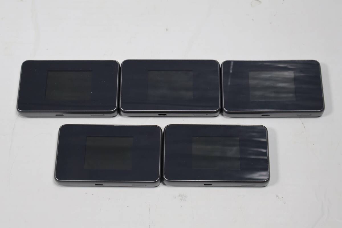 G4717(2) Y 【5個セット】803ZT ZTE PocketWi-Fi 【バッテリー付き・動作確認済】拍卖