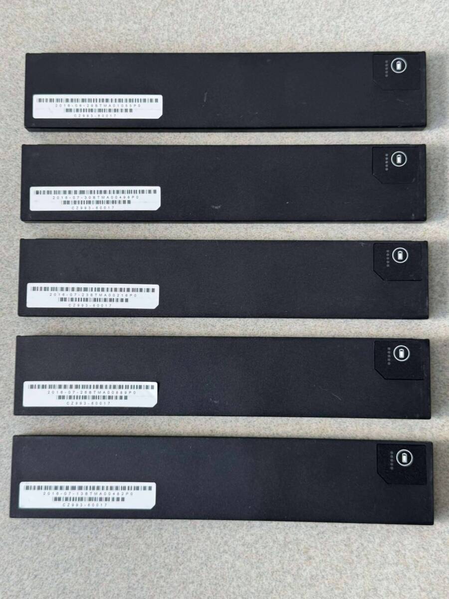 S0983 P 5個セット (美品) HP OfficeJet CZ993A シリーズ モバイル プリンター CZ993-60017 用バッテリー 11.1V/1050mAh/12Wh 動作確認済拍卖