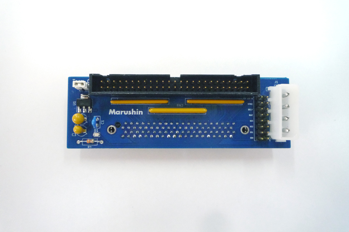 No.6240 SCA80-50ピン変換SCSIアダプタ (27ピン・フルターミネーションつき) SE/30、Classicシリーズ、PowerMac用 Marushin製拍卖