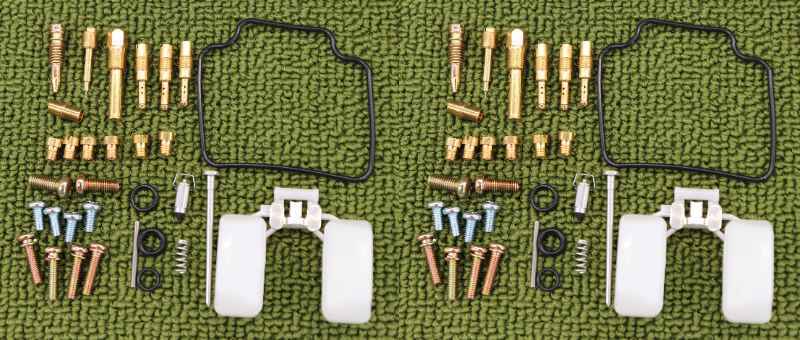 RK36送料無料1台分新品社外ジェット多数付属 レブル250 Rebel250 MC13 キャブレター オーバーホール リペアキット フロート付 管理A-C拍卖