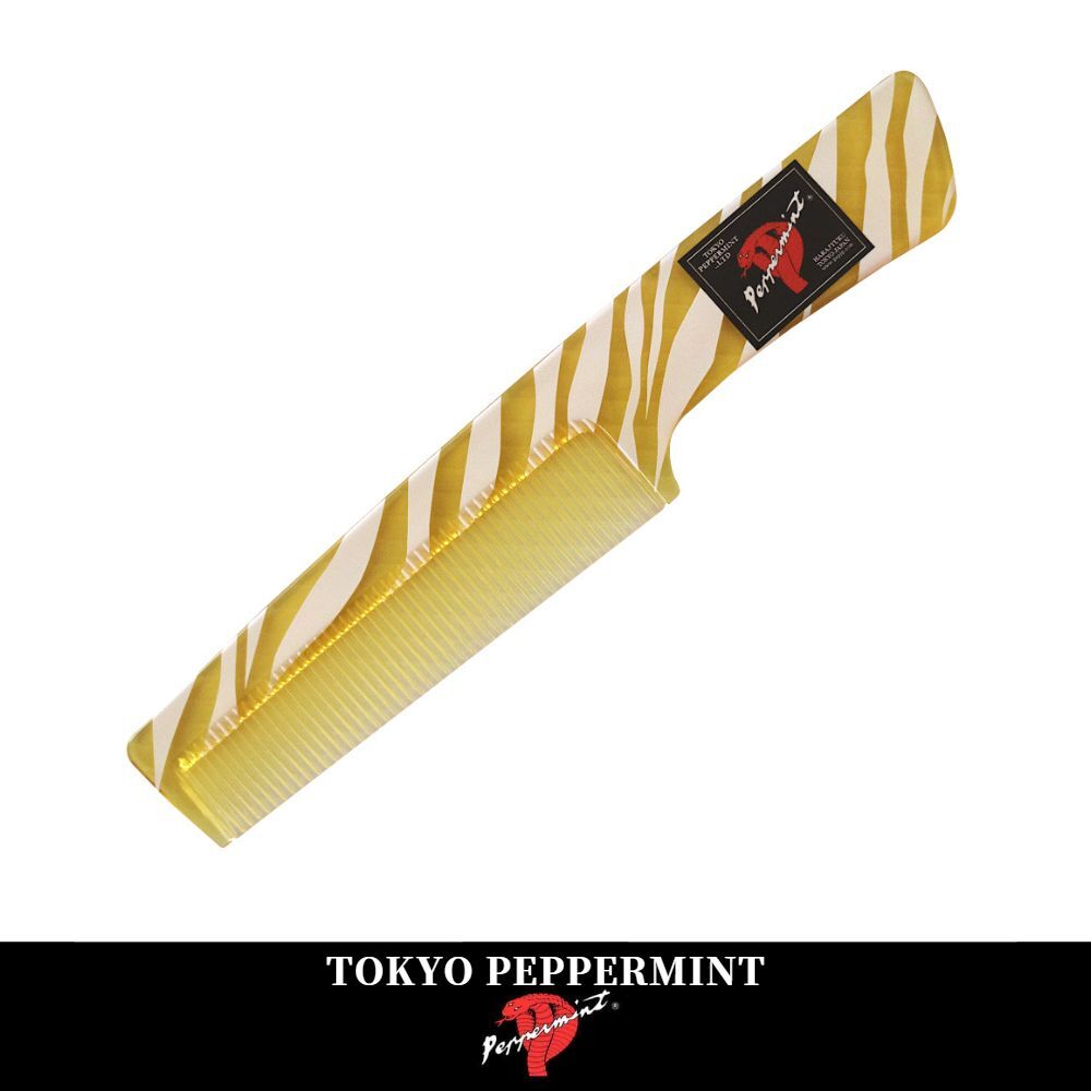 ペパーミント コーム クシ ZEBRA COMB COBRA アンバー ロックンロール ロカビリー フィフティーズ 50s TOKYO PEPPERMINT拍卖