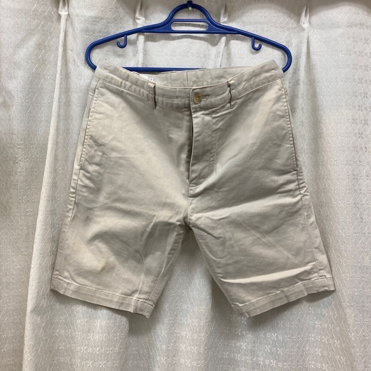 ジャーナルスタンダード ハーフパンツ、 ショートパンツ、Sサイズ、ベージュ拍卖