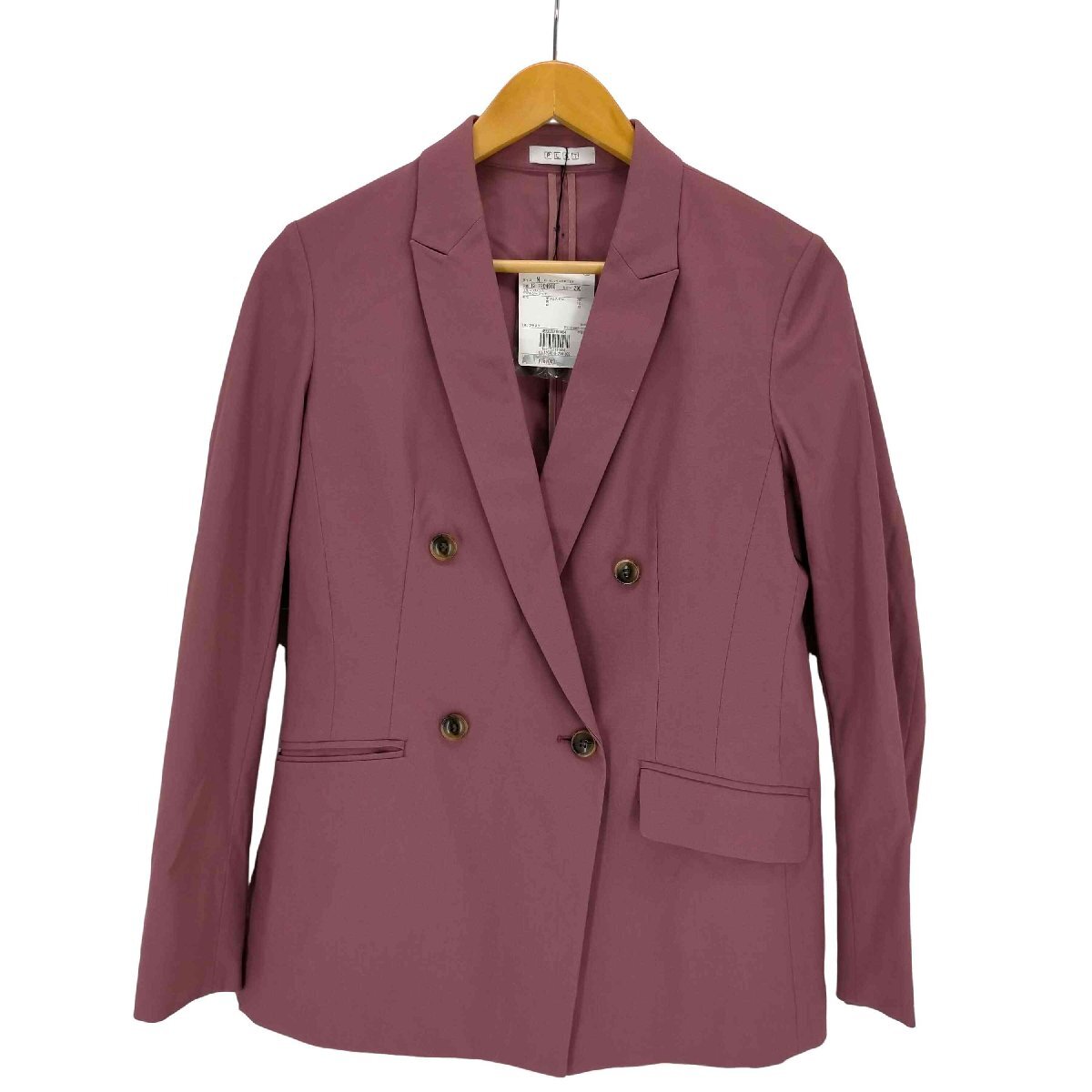 PLST(プラステ) リネンブレンドダブルジャケット レディース JPN:M 中古 古着 0332拍卖