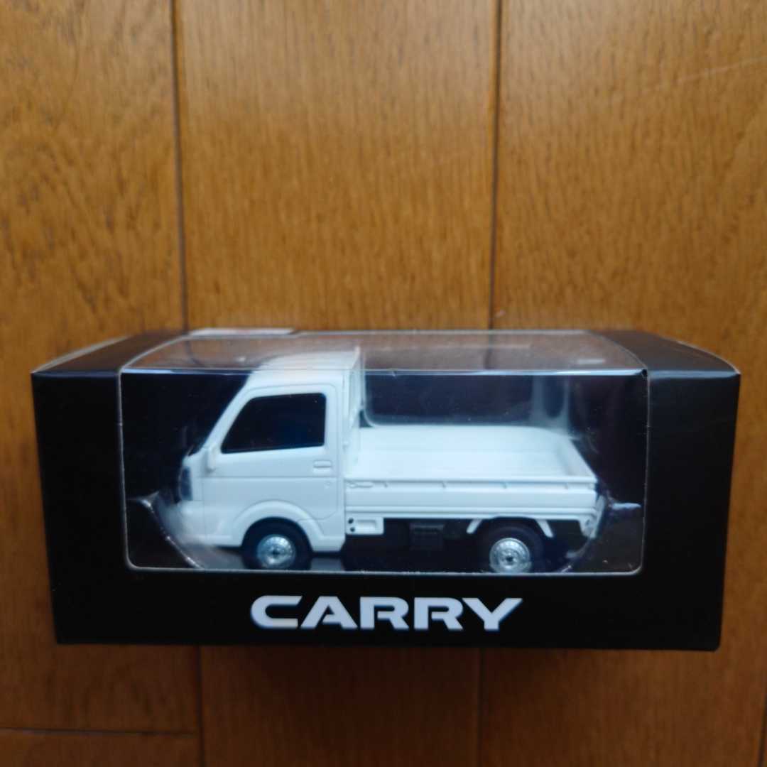 ホワイト(26U)・1/43・スズキ・キャリィ・プルバック・ミニカー・1台・99000-79NP0-016 CARRY SUZUKI拍卖
