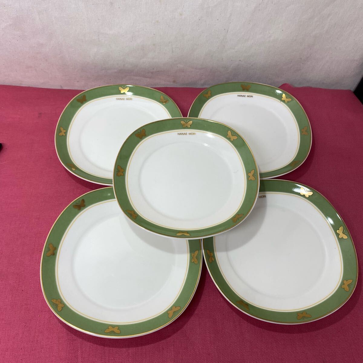 HANAE MORI お皿 皿 食器 5枚セット とーわひ060635拍卖