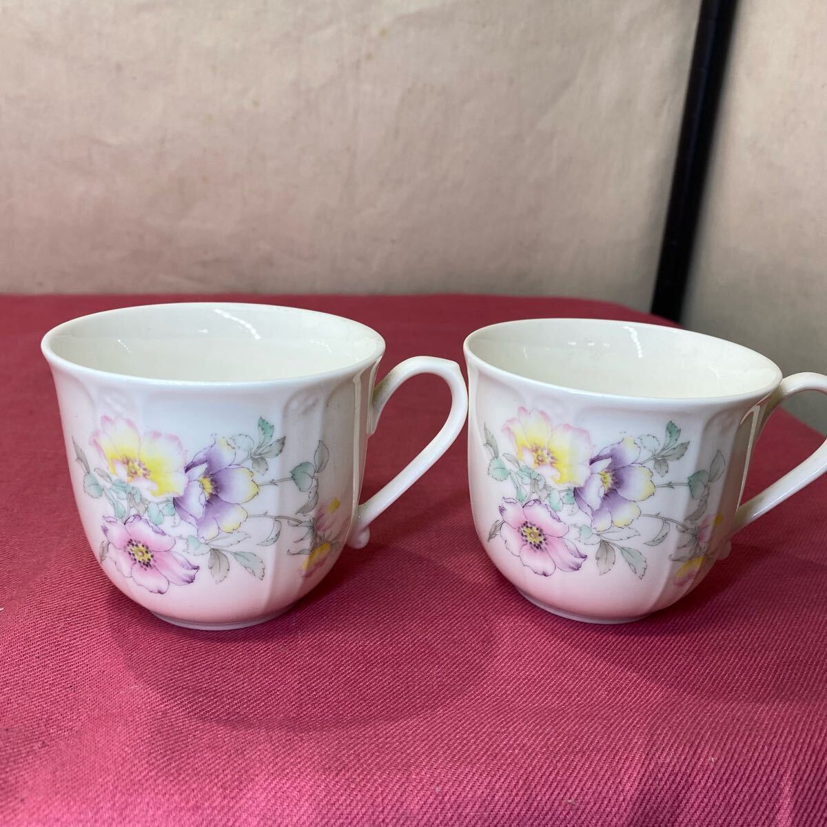 LUCKY ティーカップ カップ 2客セット とーわひ060922拍卖