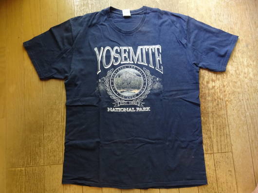 ●ヨセミテTシャツ ネイビー XL USED拍卖