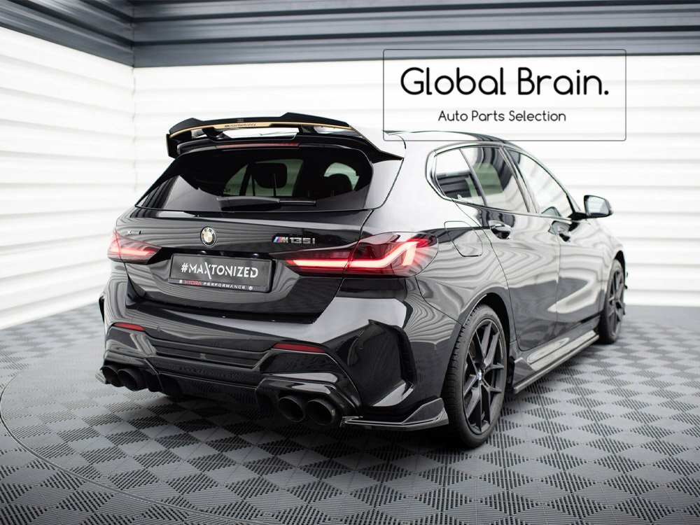 BMW 1シリーズ F40 M135i Mパフォーマンス リア ルーフ スポイラーキャップ / リア ウイング トリム エクステンション拍卖