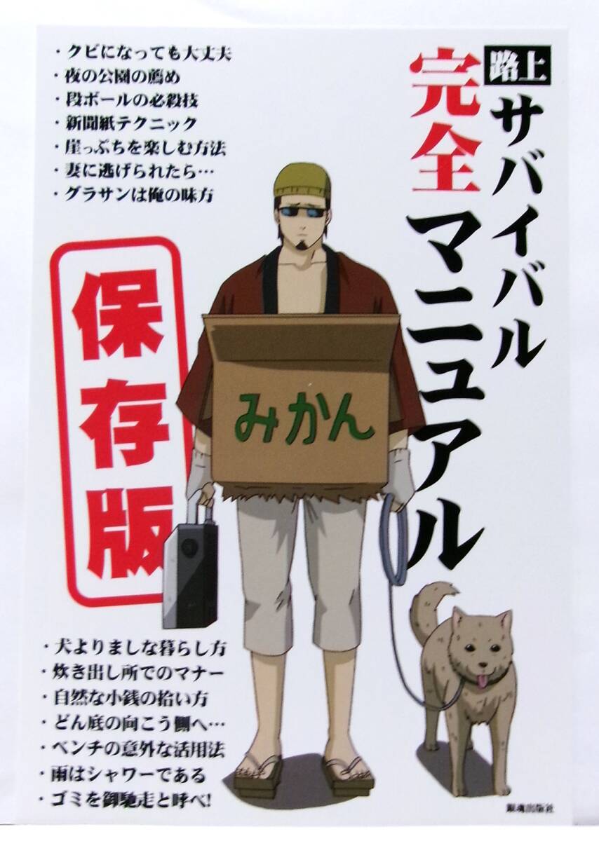 【ポストカードのみ】 銀魂 一番くじVファイルコレクション 封入 ポストカード マダオ 長谷川泰三 サバイバル 保存版 未使用拍卖