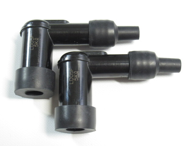 送料無料 LD05F NGK プラグキャップ 2セット カワサキ Z250FT Z250LTDツイン Z250LTDベルトドライブ プラグ プラグコード拍卖