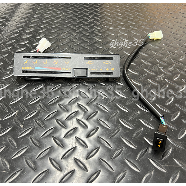 スズキ 純正品 ジムニー JA11 エアコン スイッチ パネル セット ja 11 検 パーツ シート エアコン マフラー グリル レストア マフラー ドア拍卖