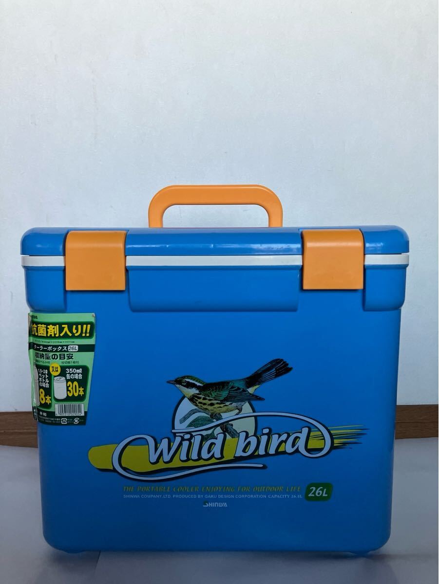 【送料無料】【中古】【良品】 クーラーボックス 伸和 26L 収納量目安:1.5L・2L×8本 350ml×30本拍卖