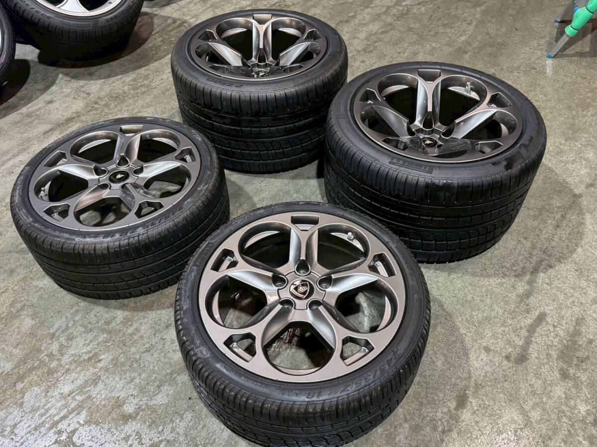 ランボルギーニ ムルシエラゴ LP640 純正オプション ヘラクレスホイル 1台分拍卖