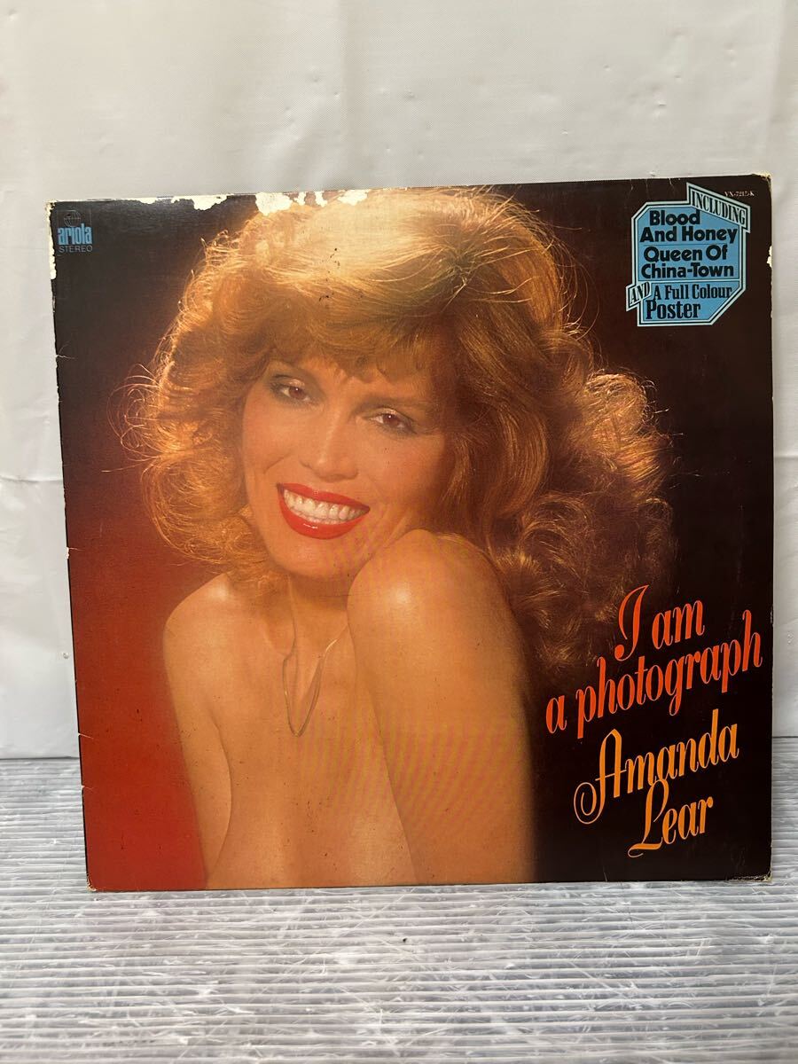 ◇L600◇ LP レコード 見本盤 AMANDA LEAR アマンダ・レア アイ・アム・ア・フォトグラフ クイーン・オブ・チャイナタウン YX-7215-K拍卖
