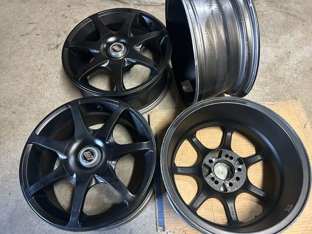 ★APIS S-07 ユナイテッドアローズ 4本 PCD100 6.5J 4穴 5穴 プリウス ロードスター bB拍卖