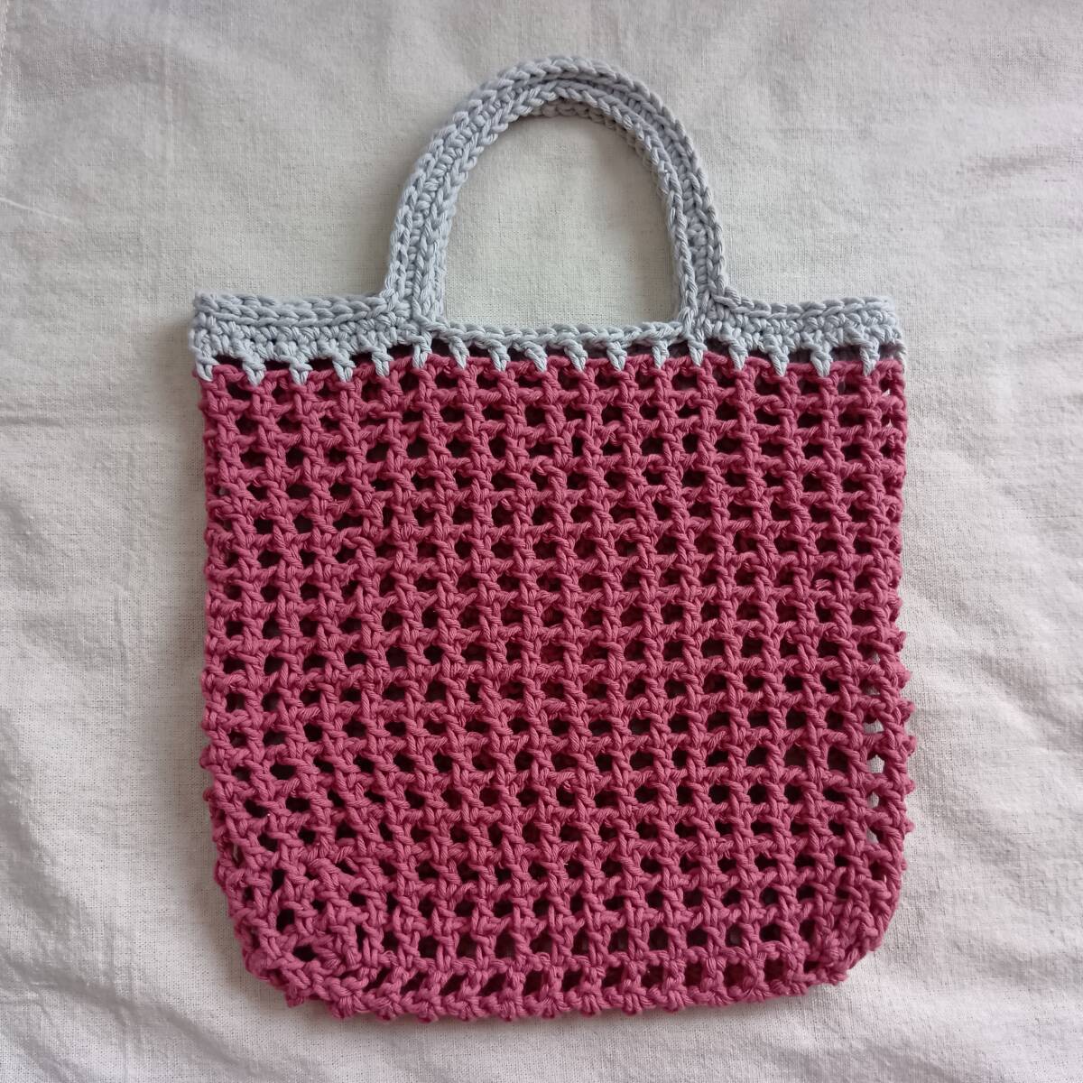 ハンドメイド *ネット編みバッグ* wg拍卖