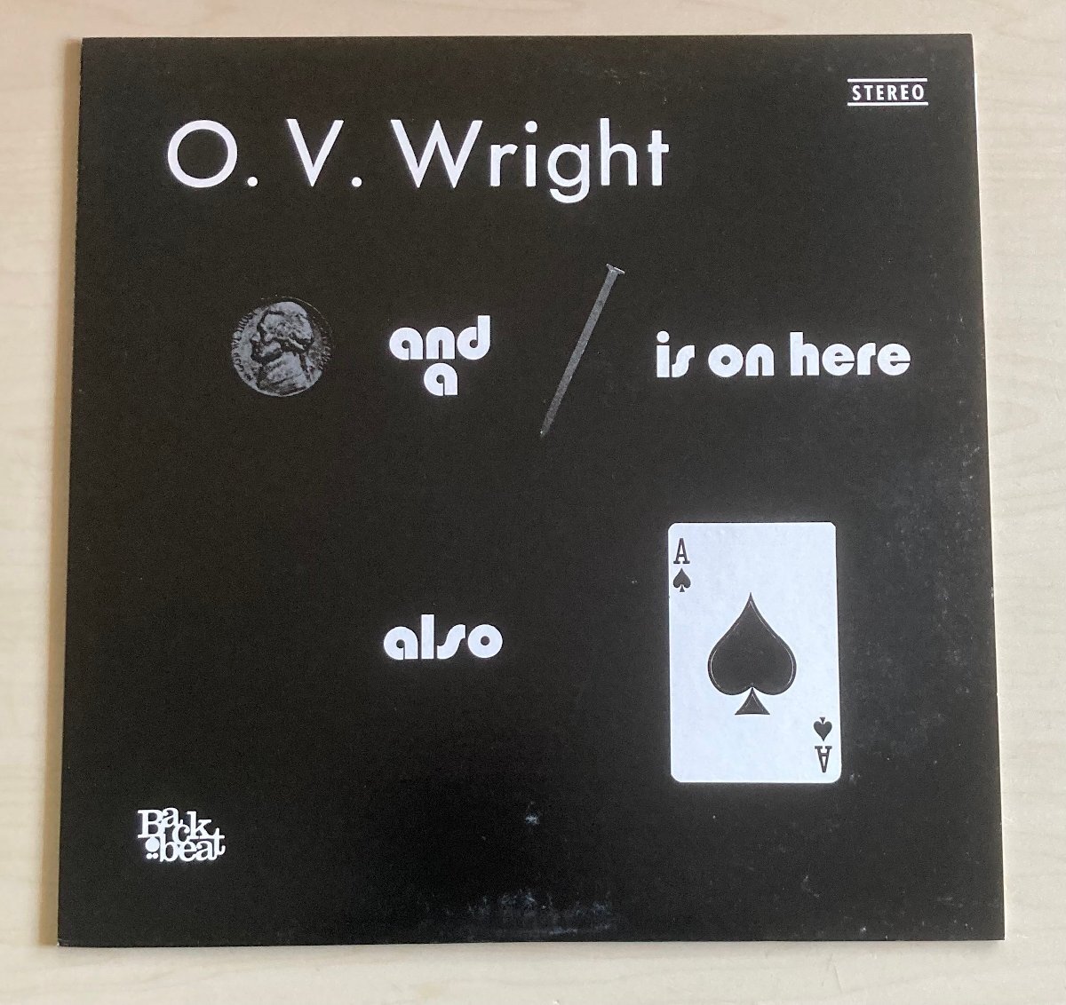 LPA25354 O.V. ライト O.V. WRIGHT / ニッケル・アンド・ネイル・アンド・エース・オブ・スペード 国内盤LP 盤良好拍卖