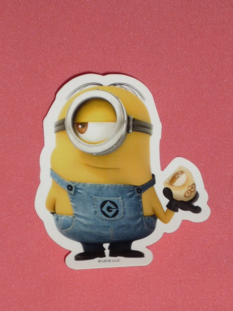 激レア!カワイイ♪ ミニオンズ キャラクター ステッカーシール (非売品)☆拍卖