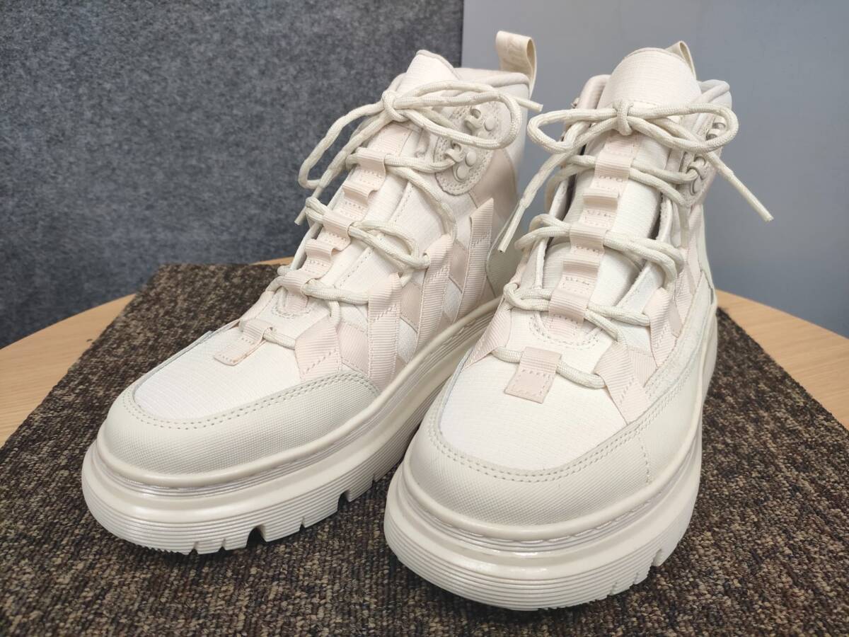 ★Dr.Martens ドクターマーチン Boury 8-Eye Boot white 23FW-I 8ホールブーツ サイズUK7 ※箱無し拍卖