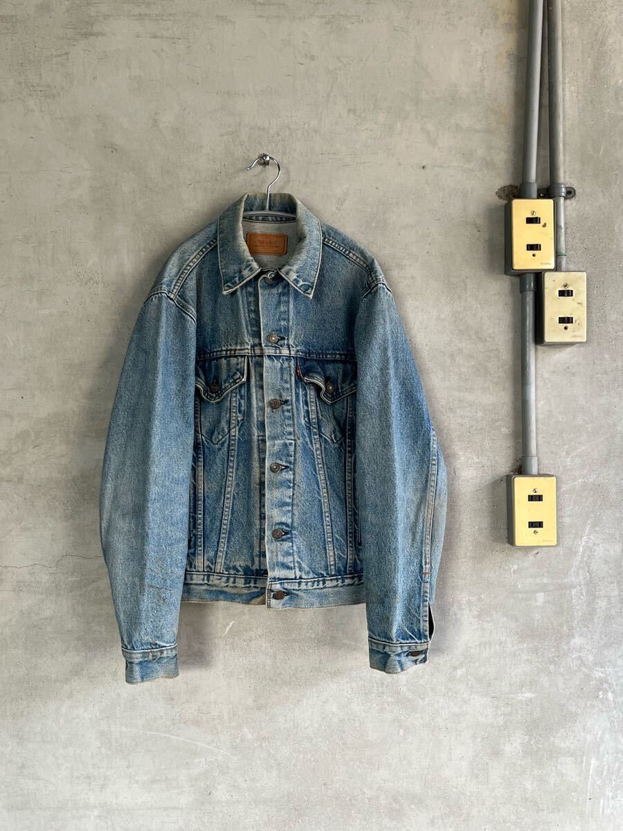 70s 70年代 80s 80年代 levis 70505 made in USA リーバイス フォース ボタン裏527 デニムジャケット 初期 色落ち 紙タグ 旧 スモールe 拍卖