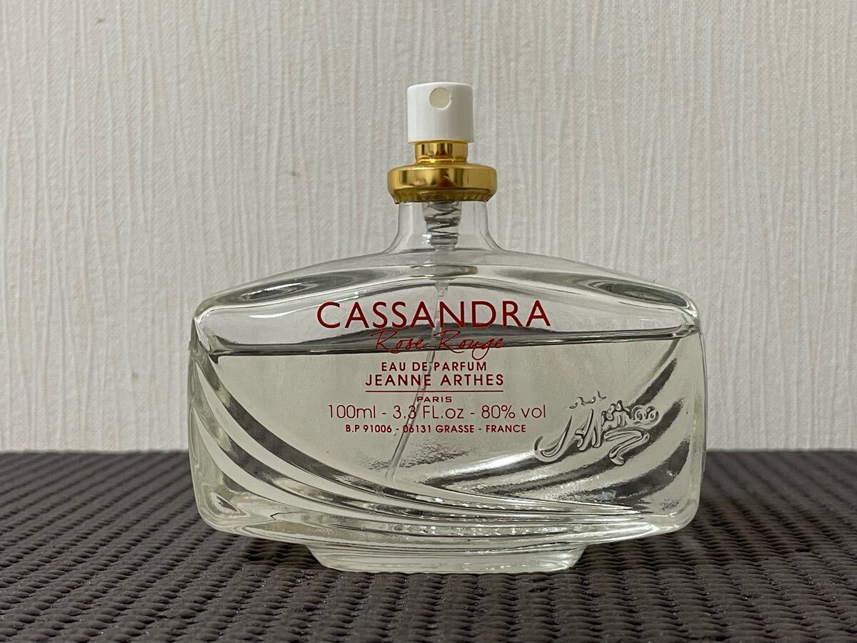 N5F384◆ ジャンヌアルテス カッサンドラ ローズルージュ オードパルファム EDP 香水 100ml拍卖