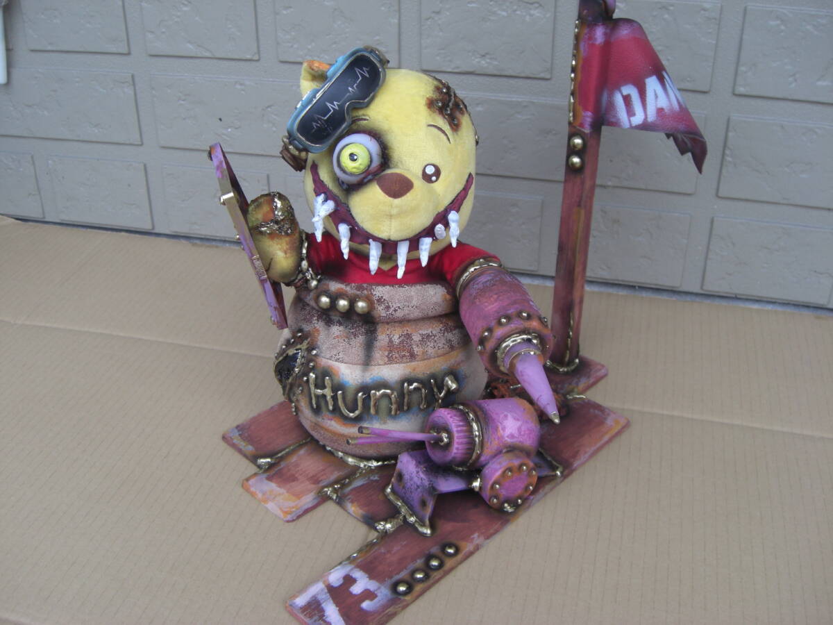 くまのプーさん マッドマックス怒りのデスロード シャビーカスタム 世紀末 展示品 ポンコツアンドロイド拍卖