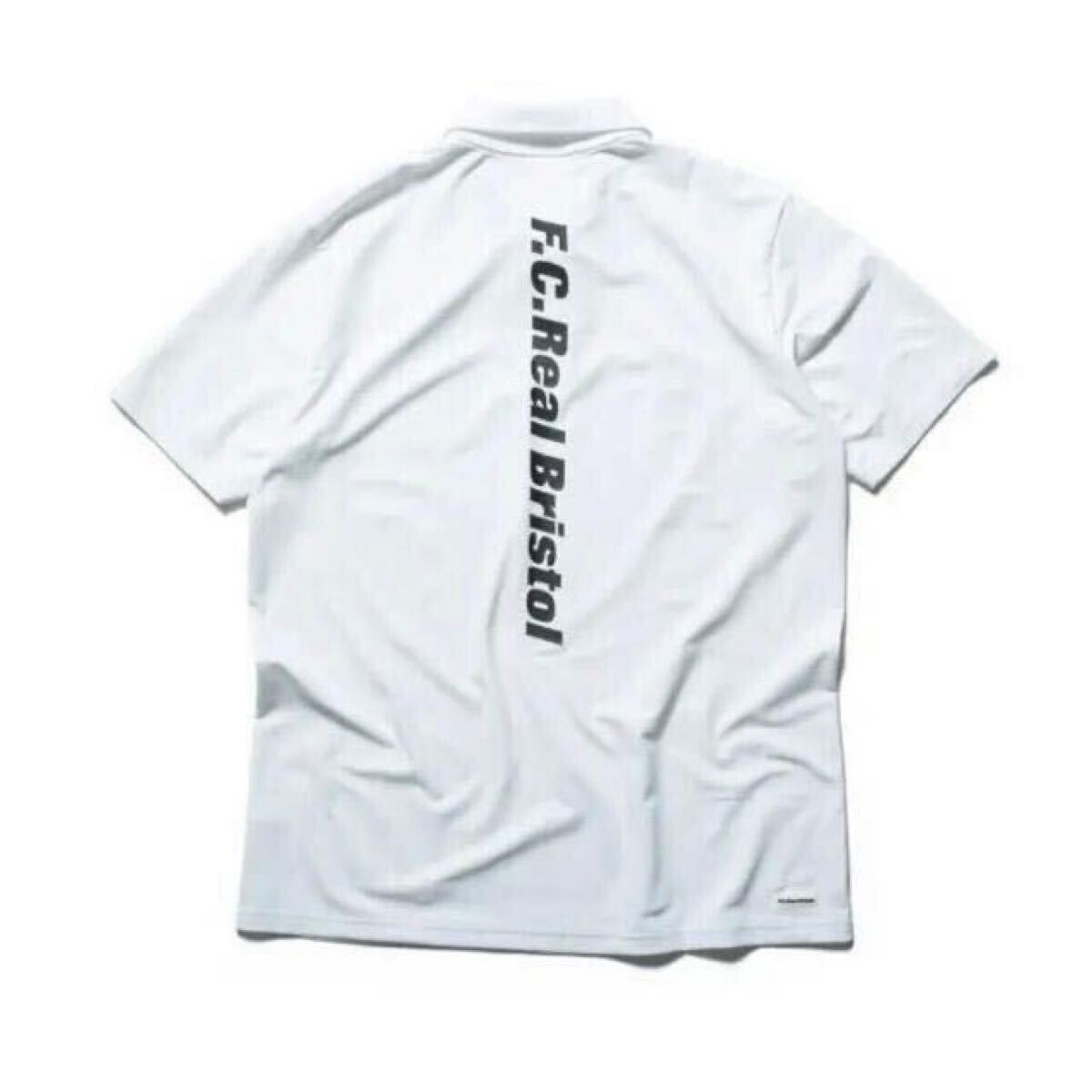 【良品】【レターパックプラス対応】 FCRB f.c real bristol エフシーレアルブリストル SOPHNET ソフネット S/S TEAM POLO ポロシャツ 白 L拍卖