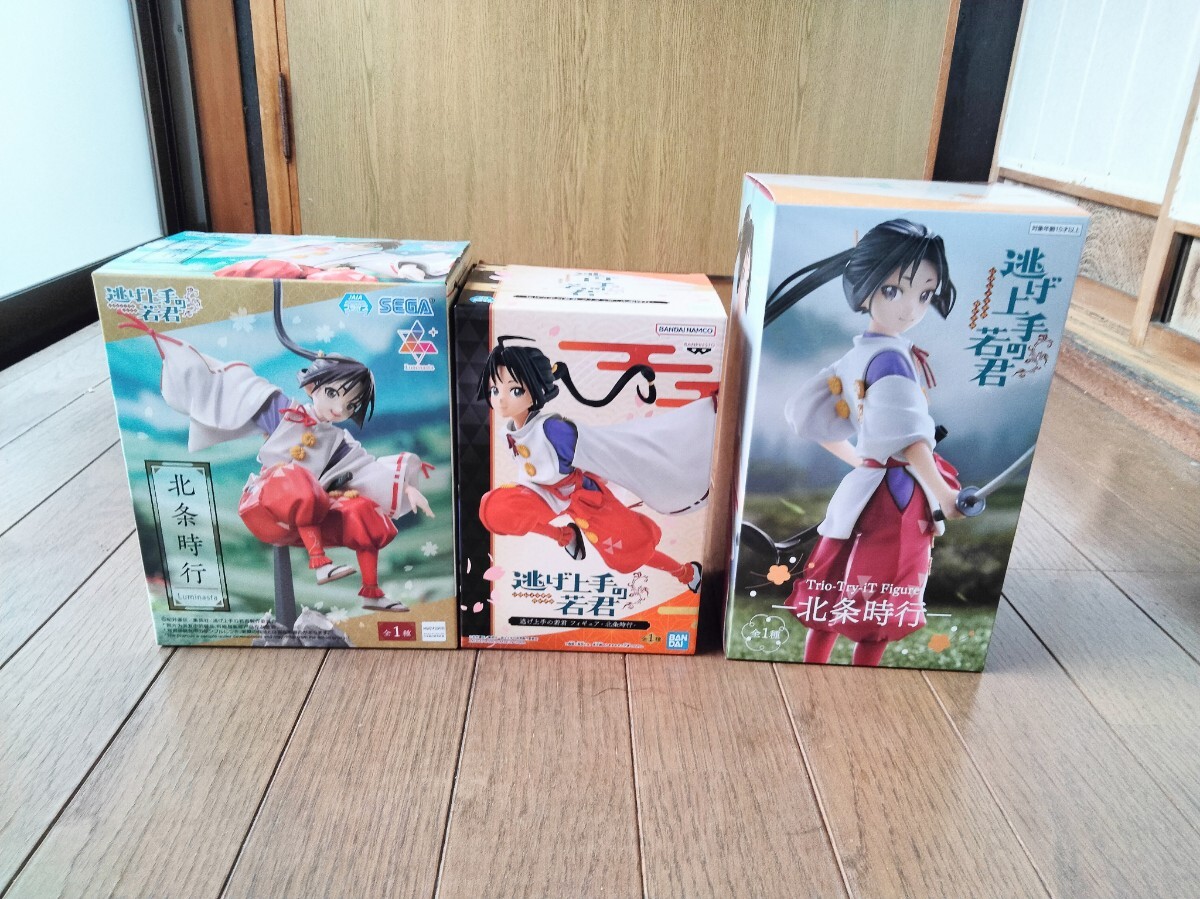 逃げ上手の若君 北条時行 フィギュア セット まとめ売り luminasta trio try it ルミナスタ トリオトライト拍卖