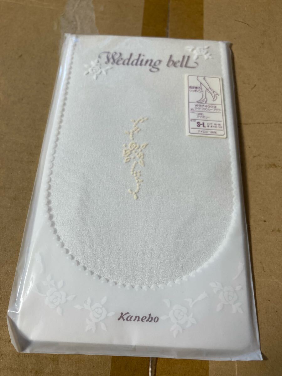 kanebo wedding bell サイドファンシーフラワー アイボリー 白 ホワイト カネボウ パンティストッキング パンスト タイツ panty stocking拍卖