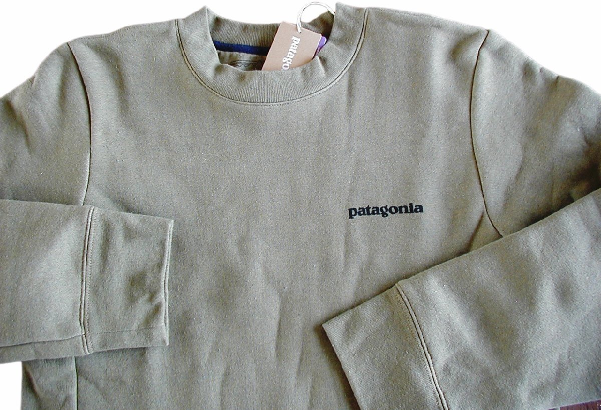 ■未使用■【新品XXS】パタゴニア M’s P-6 ロゴ・アップライザル・クルー・スウェットシャツ■ patagonia Moray Khaki(MOKH) ■拍卖