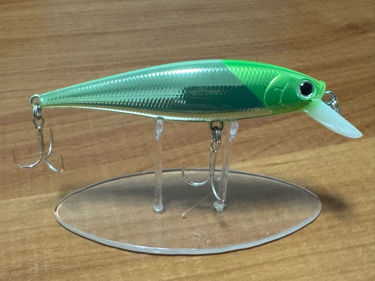 ラッキークラフト ビーフリーズ 78S ESG【新品未使用】ハーフミラーグローグリーンヘッドチャート拍卖