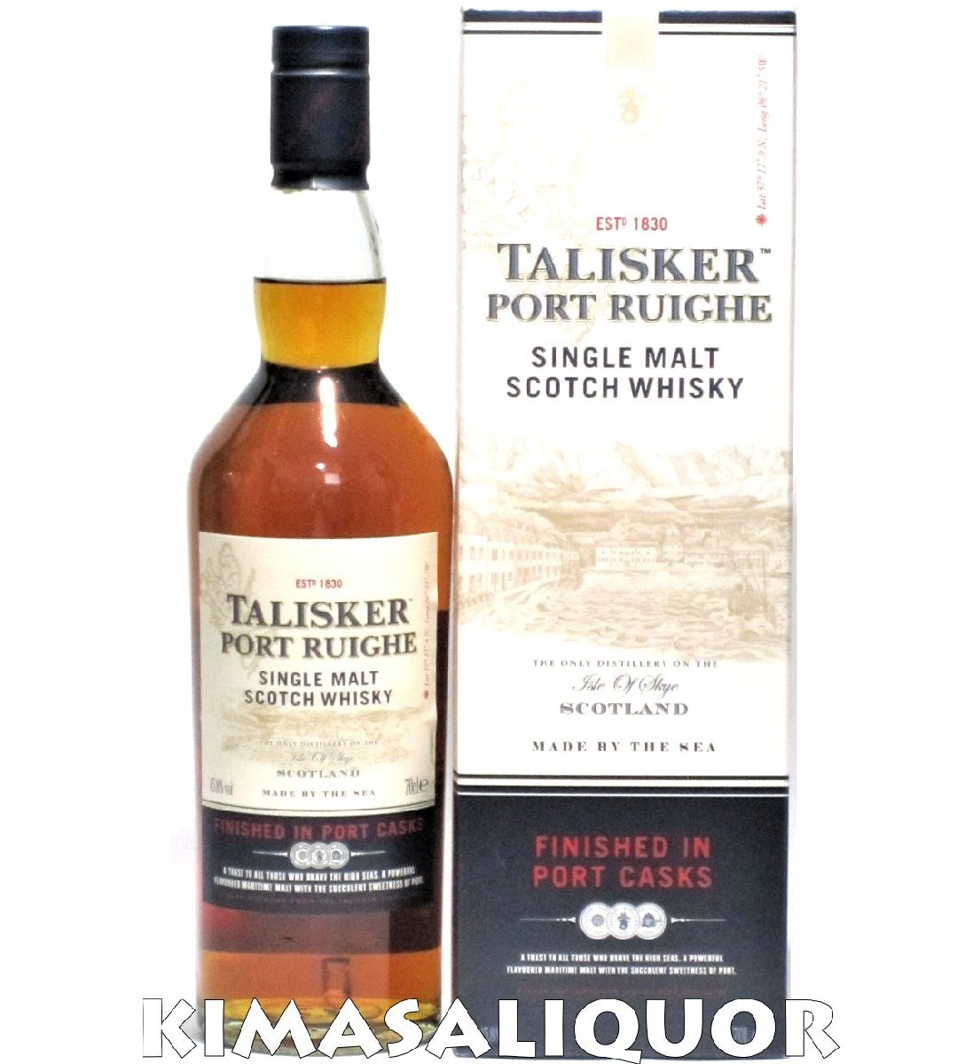 タリスカー ポートリー 並行品 箱付き 旧ラベル 45.8度 700ml拍卖