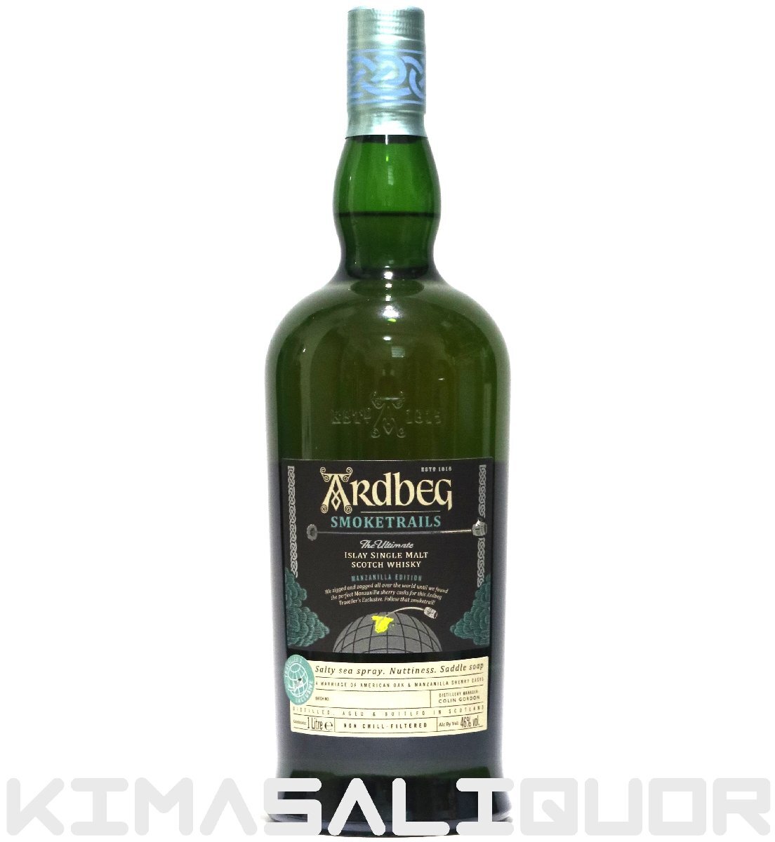 アードベッグ スモークトレイルズ マンサニージャ エディション 並行品 46度 1000ml (1L)拍卖