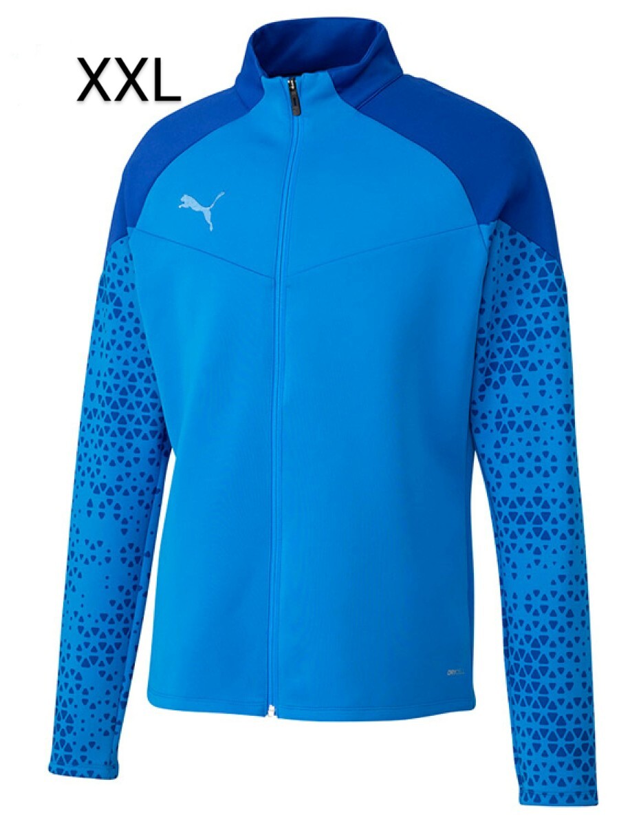 PUMA プーマ/トレーニングジャケット ジャージ ブルー XXL(658442 02)定価8000+税拍卖