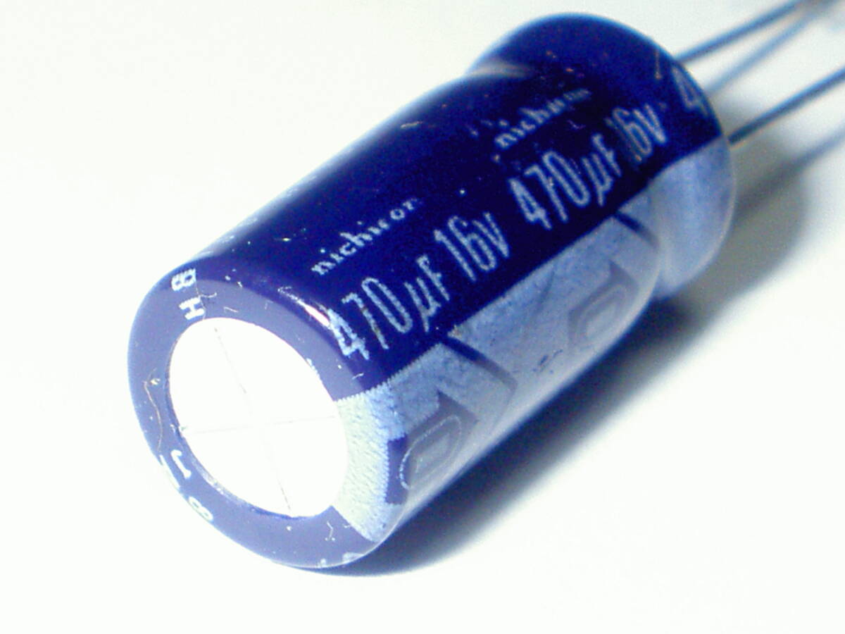 電解コンデンサー 16V 470μF 85℃ nichikon 【1セット3個】拍卖