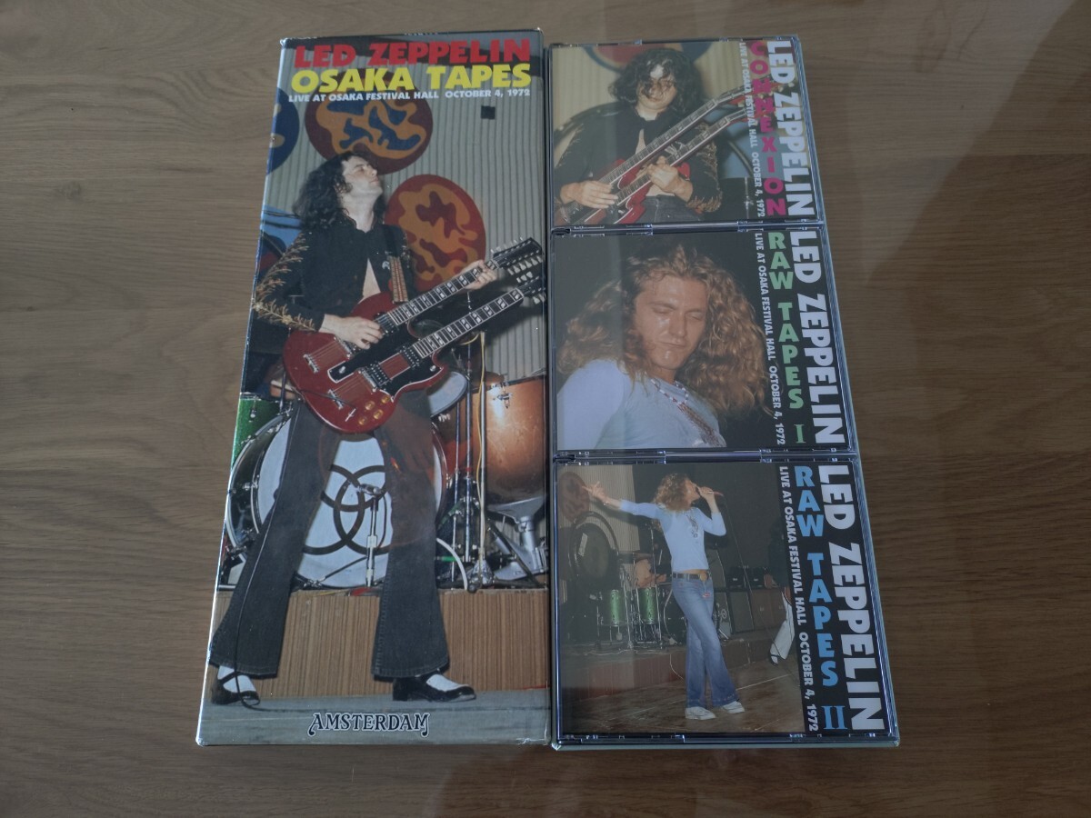 ★Led Zeppelin★ レッド・ツェッペリン★OSAKA TAPES★LIVE AT OSAKA FESTIVAL HALL OCT 4, 1972★6CD BOX★ボックス傷み★中古品拍卖