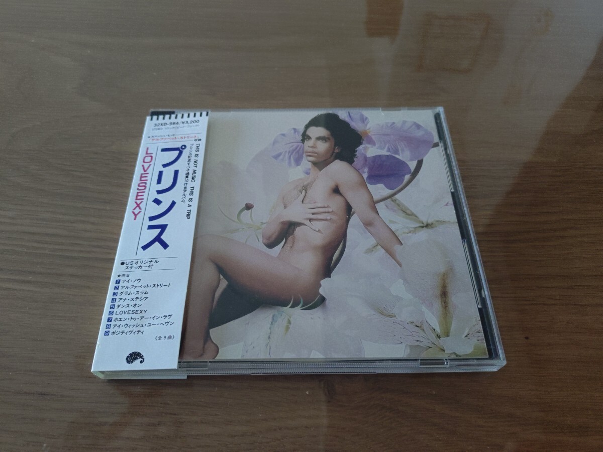 ★プリンス ★PRINCE★LOVESEXY★帯付★旧規格★国内盤★CD★中古品★OBI拍卖