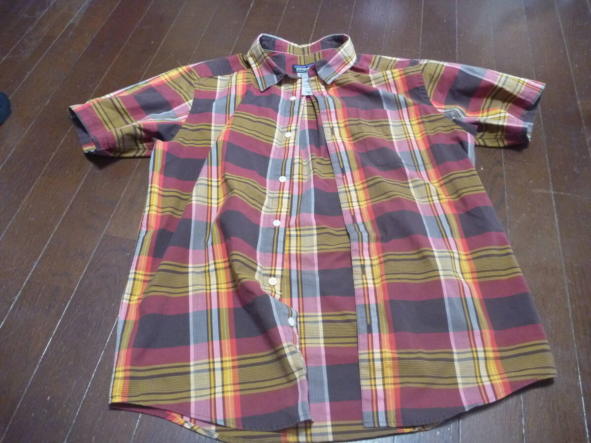 ★☆中古 patagonia パタゴニア Go To Shirt 半袖 オーガニックコットン混 シャツ M☆★拍卖